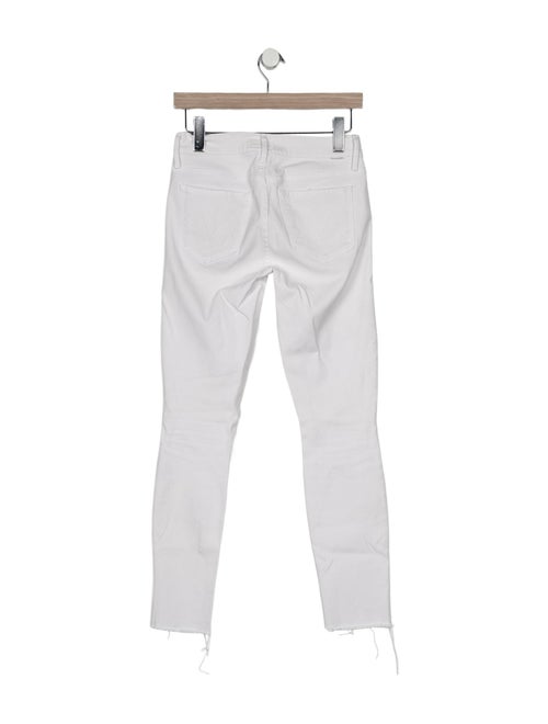 Mother Mid-Rise Skinny Leg Jeans