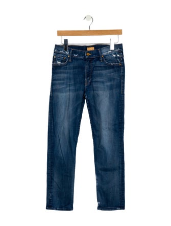 Mother Low-Rise Skinny Leg Jeans
