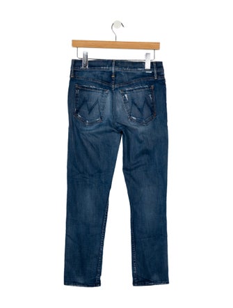 Mother Low-Rise Skinny Leg Jeans