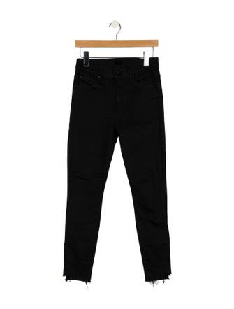 Mother Mid-Rise Skinny Leg Jeans