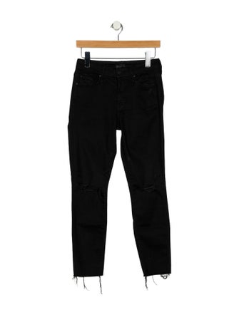 Mother Mid-Rise Skinny Leg Jeans