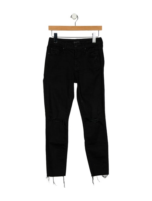 Mother Mid-Rise Skinny Leg Jeans