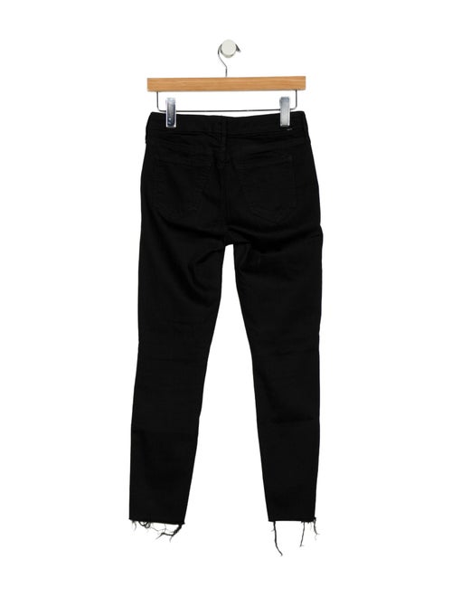 Mother Mid-Rise Skinny Leg Jeans