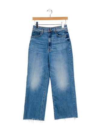 Mother High-Rise Wide Leg Jeans