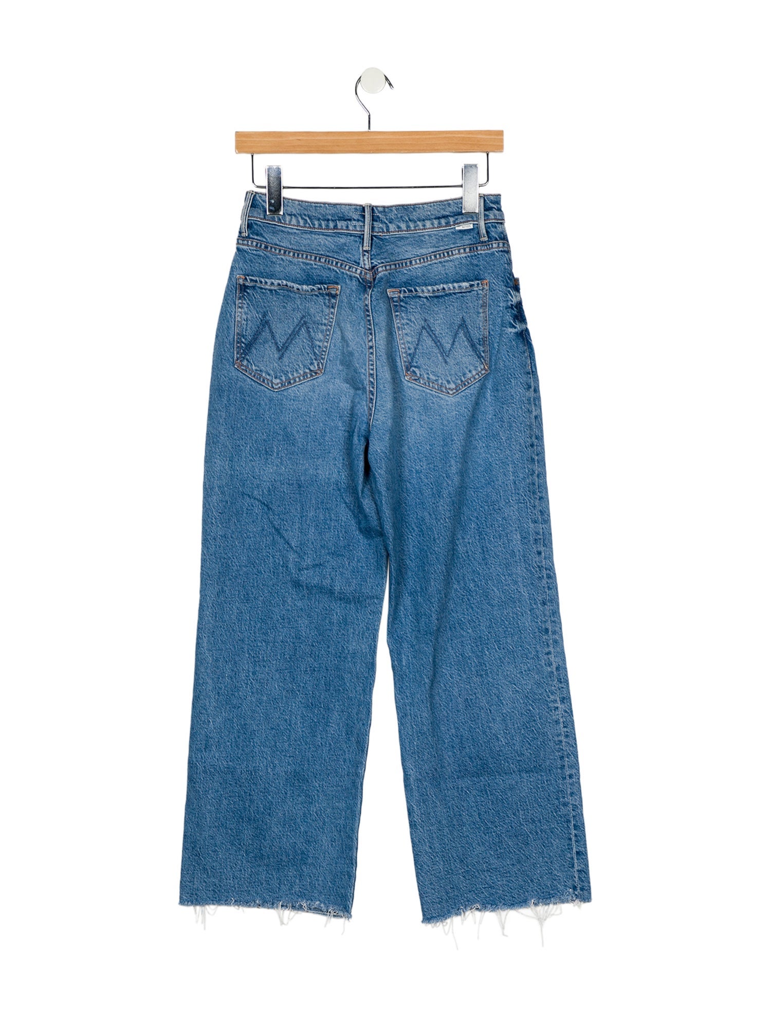 Mother High-Rise Wide Leg Jeans