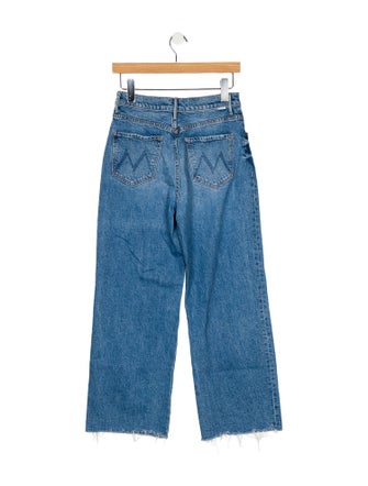 Mother High-Rise Wide Leg Jeans