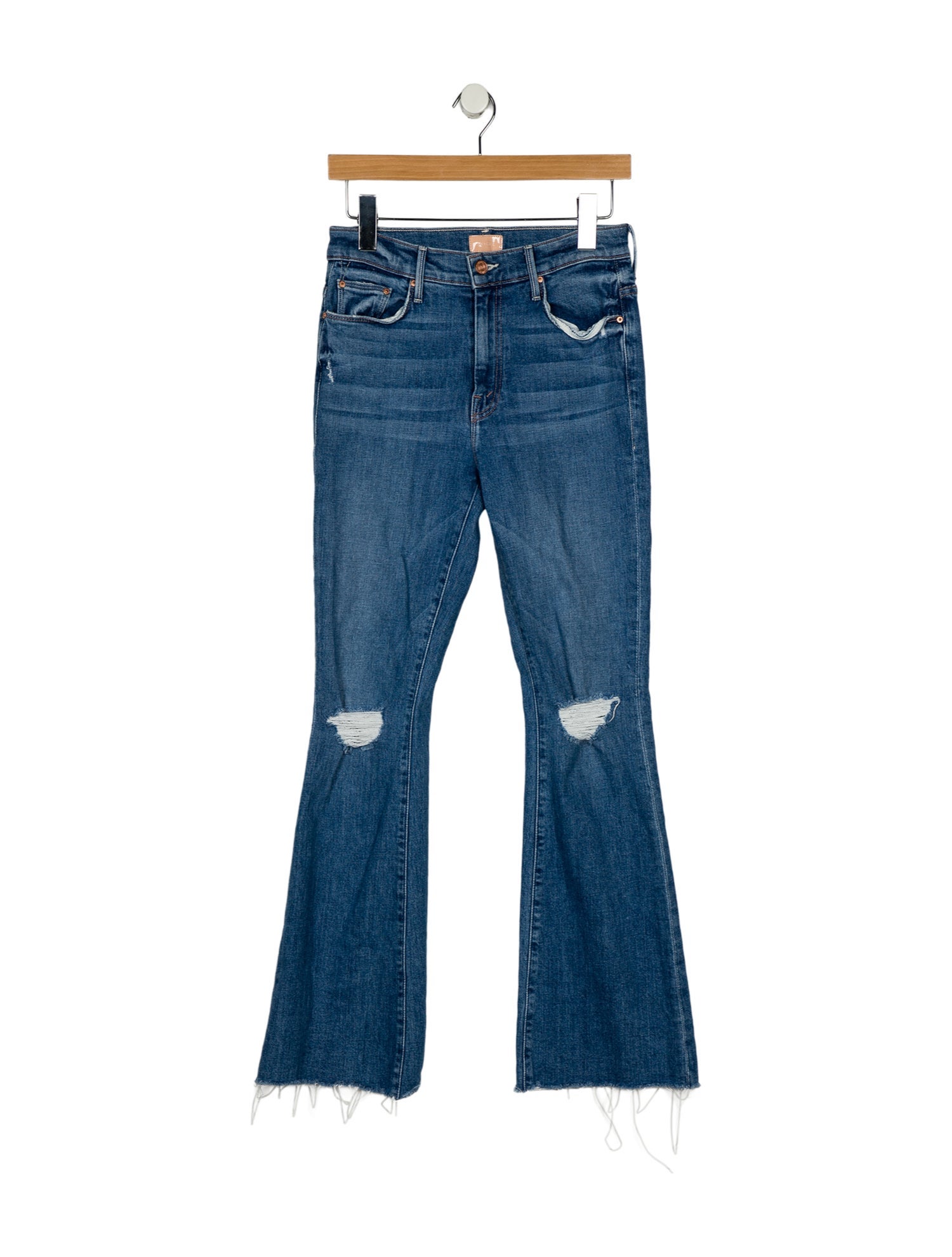 Mother High-Rise Wide Leg Jeans