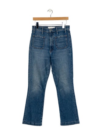 Mother High-Rise Straight Leg Jeans