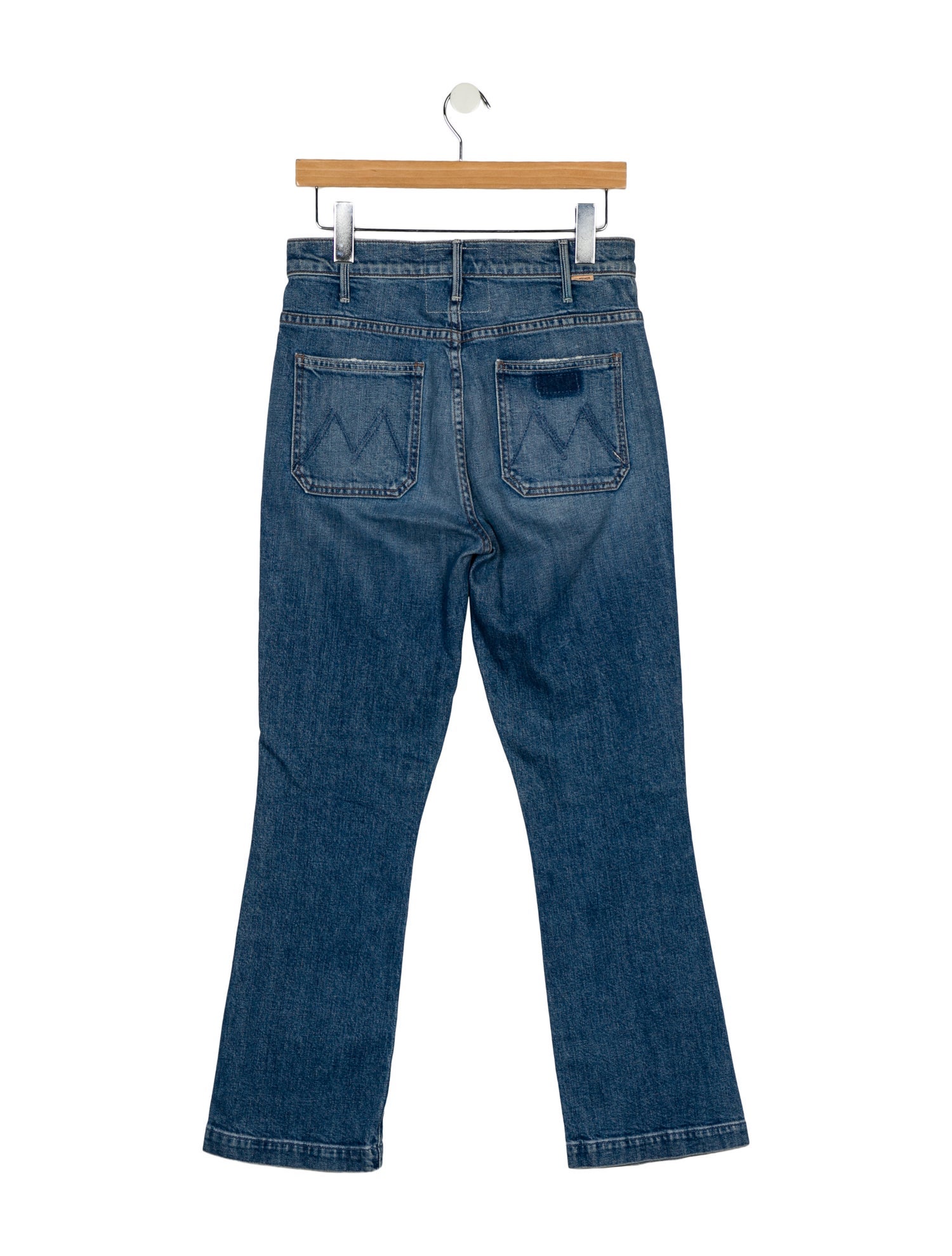 Mother High-Rise Straight Leg Jeans