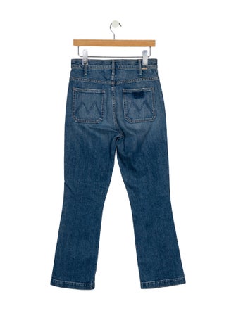 Mother High-Rise Straight Leg Jeans