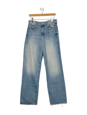 Mother High-Rise Wide Leg Jeans