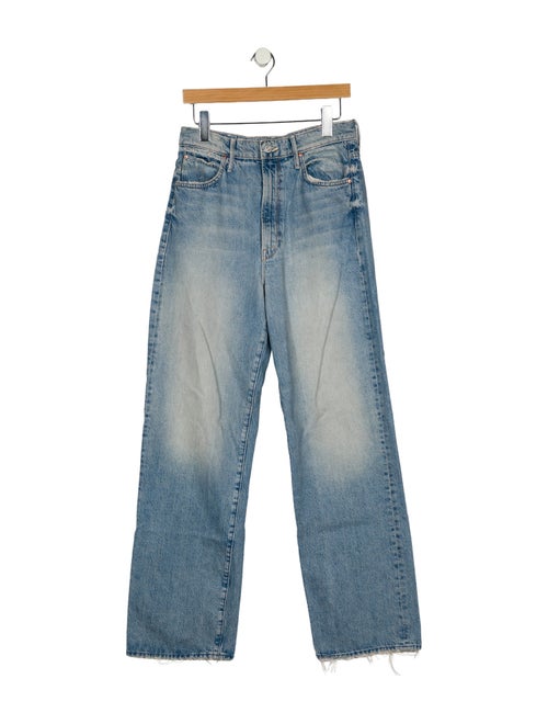 Mother High-Rise Wide Leg Jeans