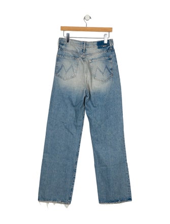 Mother High-Rise Wide Leg Jeans