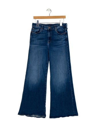 Mother The Twister Sneak Wide Leg Jeans