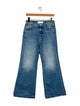 Mother Mid-Rise Wide Leg Jeans