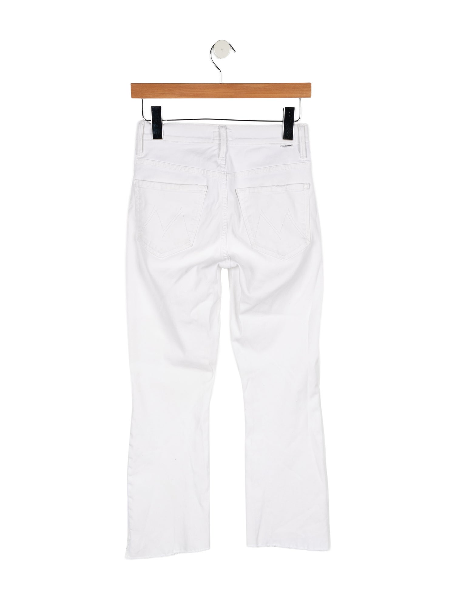 Mother Mid-Rise Straight Leg Jeans
