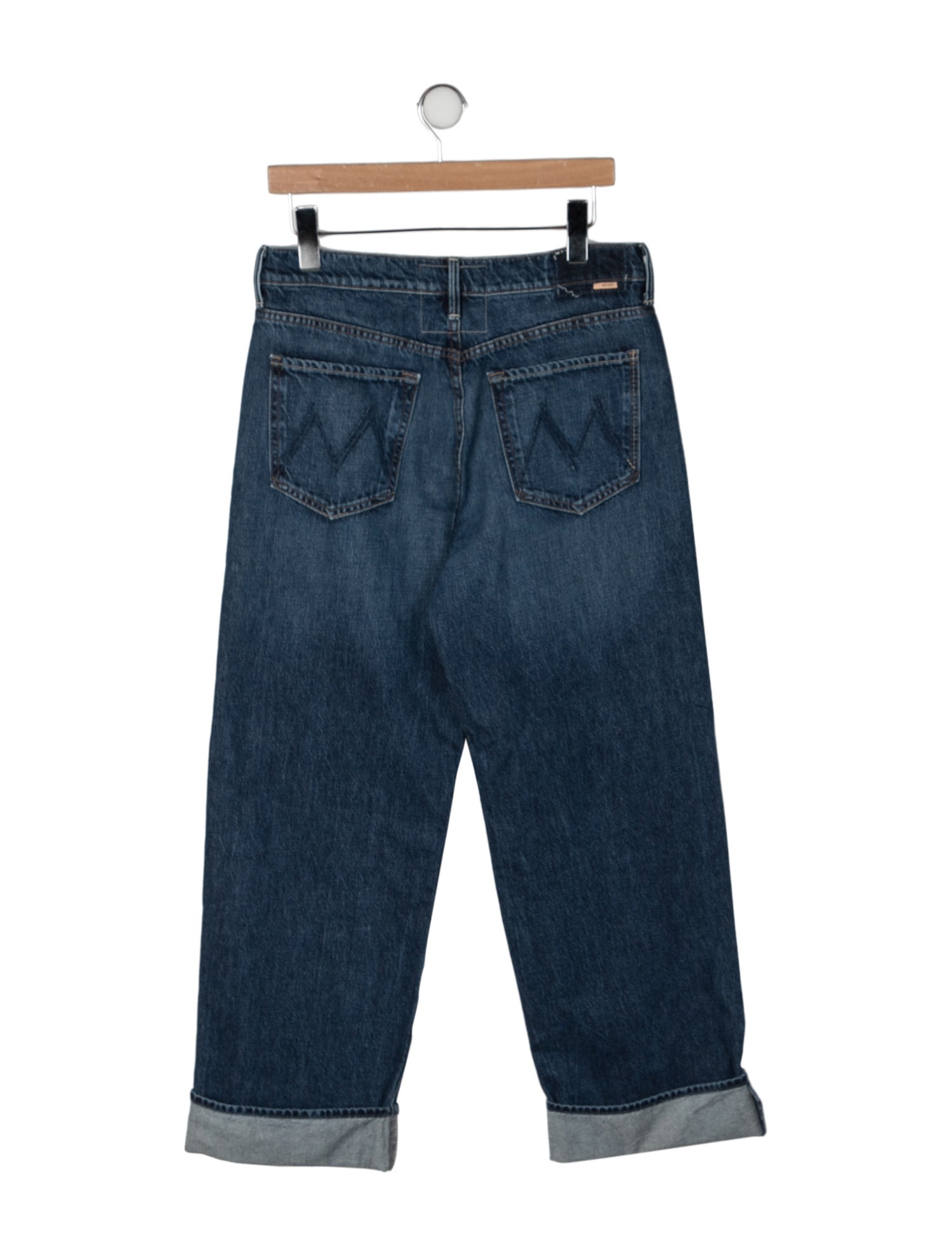 Mother High-Rise Wide Leg Jeans