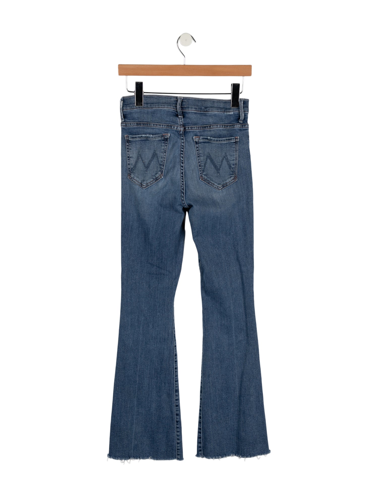 Mother Mid-Rise Flared Jeans