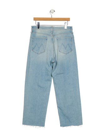 Mother High-Rise Wide Leg Jeans