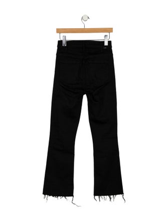 Mother Mid-Rise Straight Leg Jeans