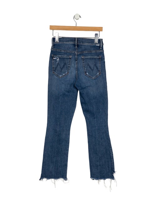 Mother Mid-Rise Straight Leg Jeans