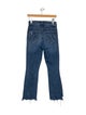 Mother Mid-Rise Straight Leg Jeans