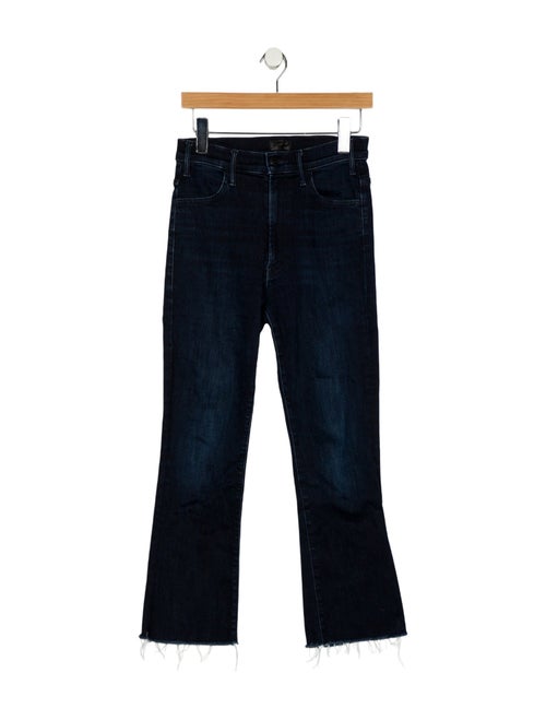 Mother Mid-Rise Straight Leg Jeans
