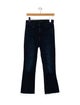 Mother Mid-Rise Straight Leg Jeans