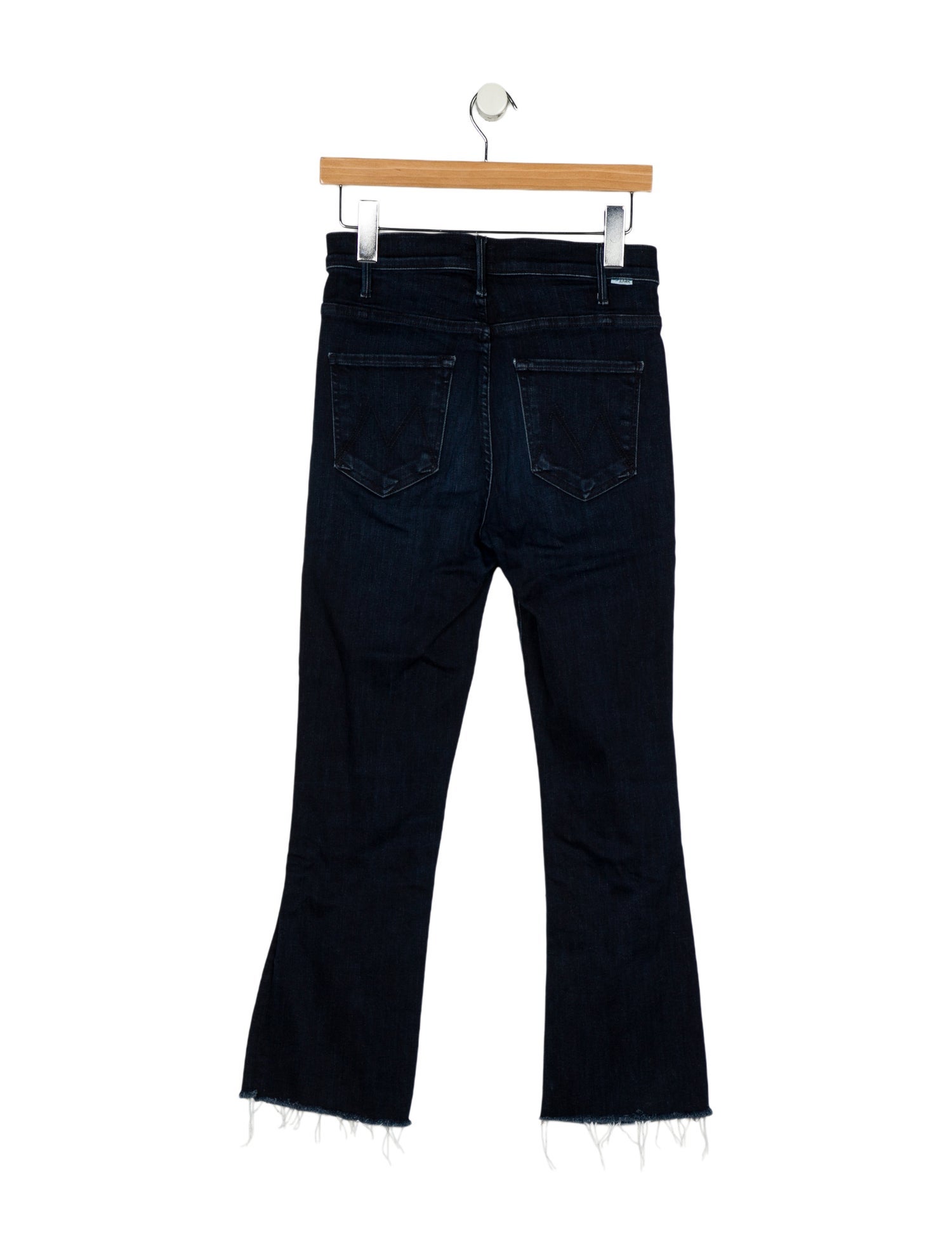 Mother Mid-Rise Straight Leg Jeans