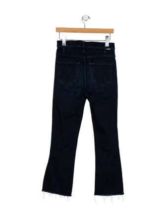 Mother Mid-Rise Straight Leg Jeans
