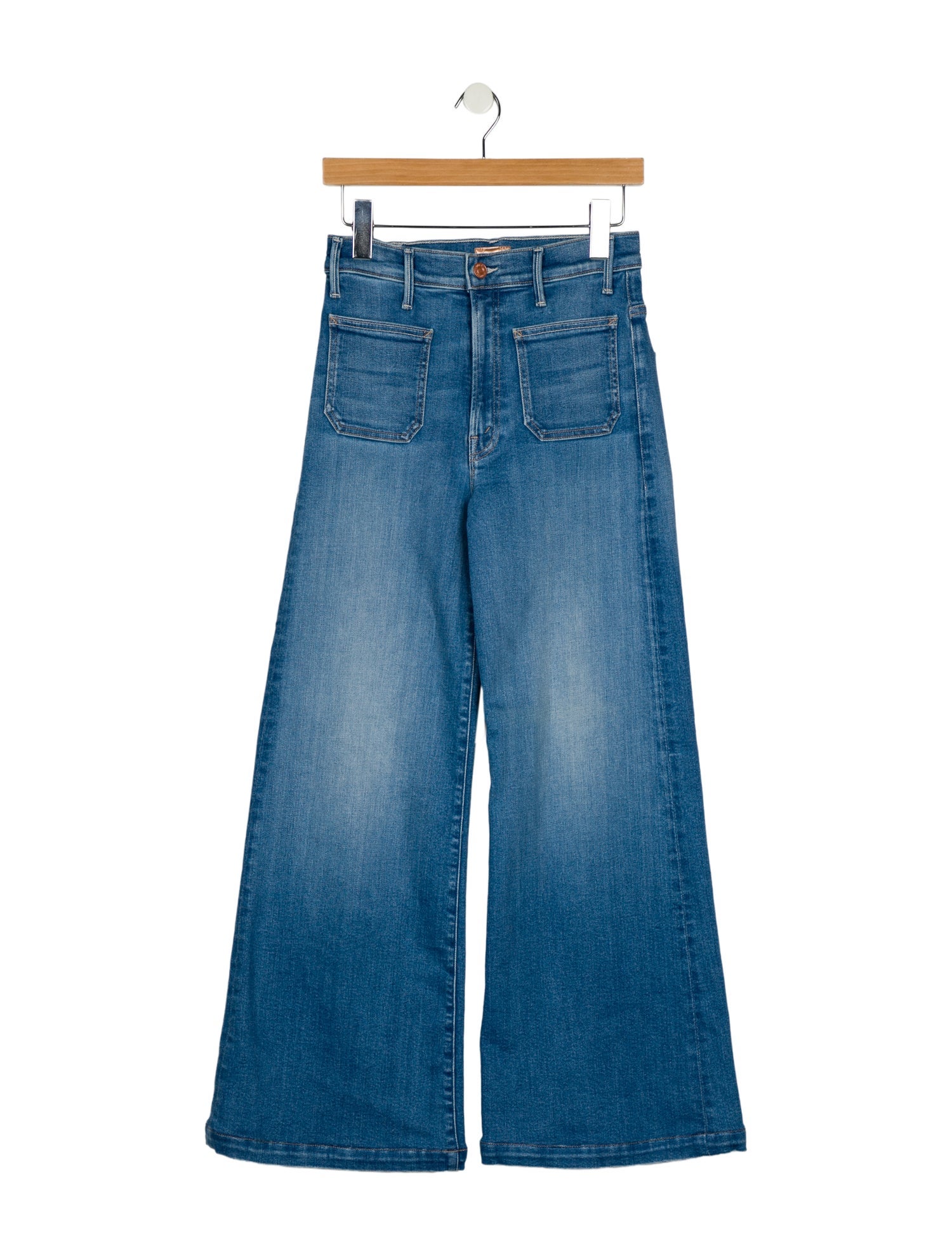 Mother High-Rise Wide Leg Jeans