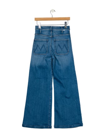 Mother High-Rise Wide Leg Jeans