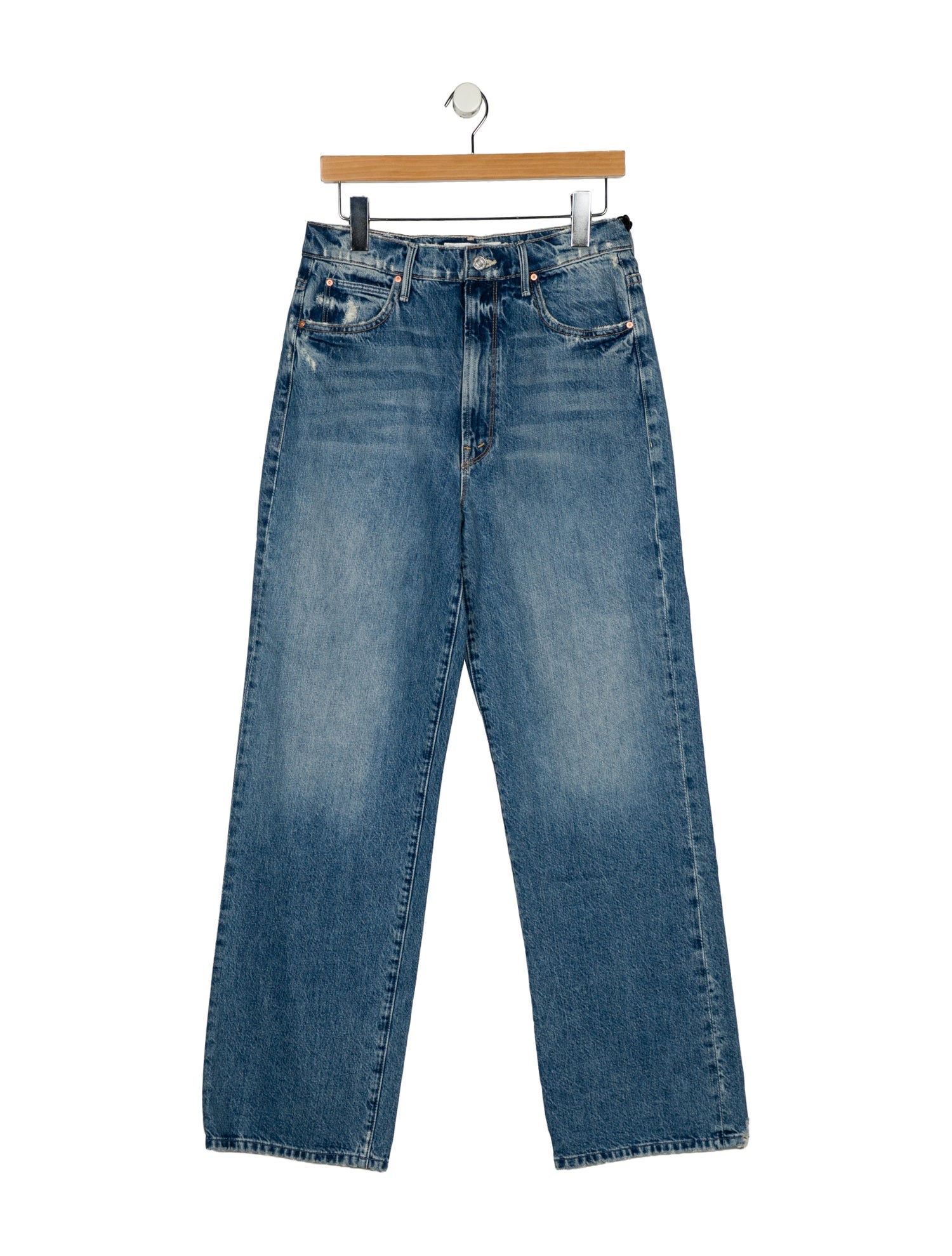 Mother High-Rise Wide Leg Jeans