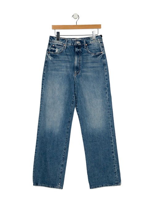 Mother High-Rise Wide Leg Jeans