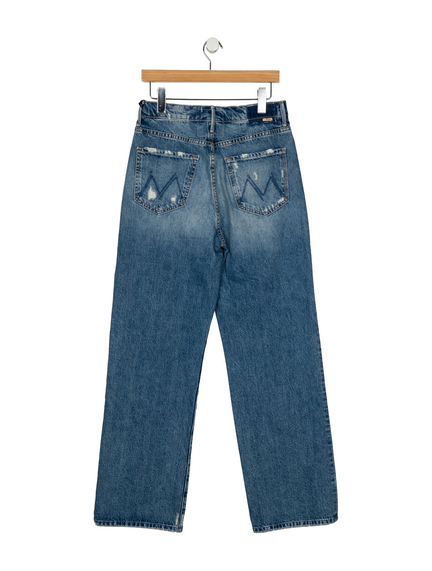 Mother High-Rise Wide Leg Jeans