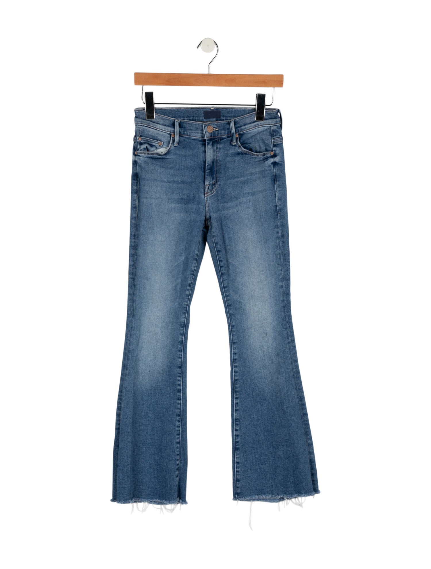 Mother Low-Rise Wide Leg Jeans