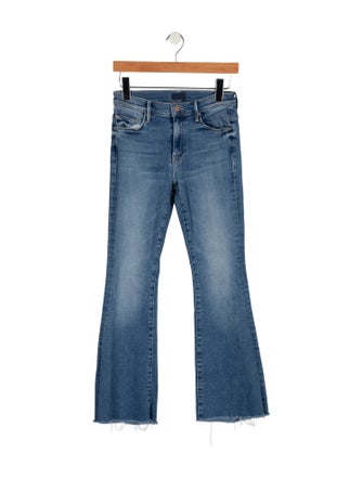 Mother Low-Rise Wide Leg Jeans