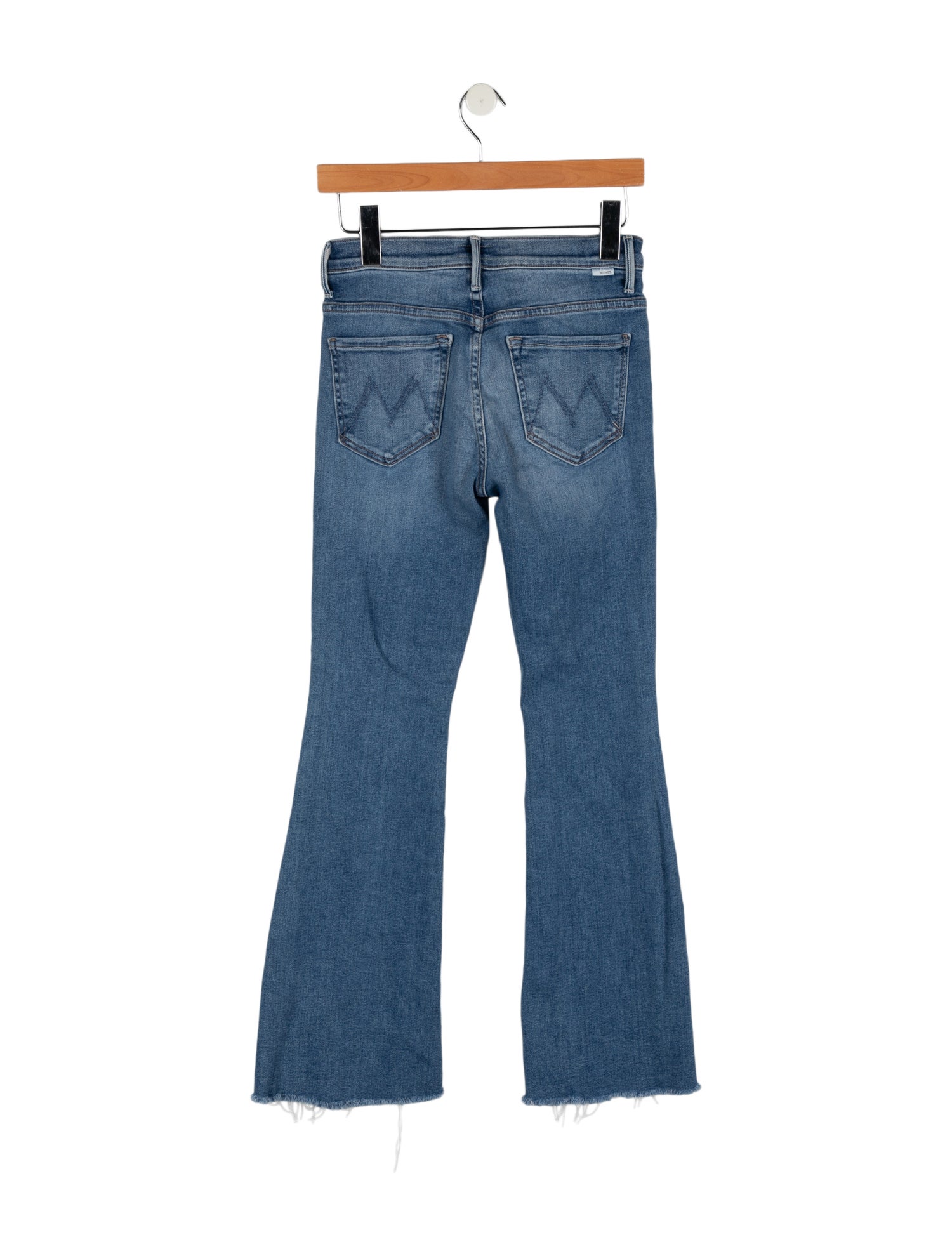 Mother Low-Rise Wide Leg Jeans