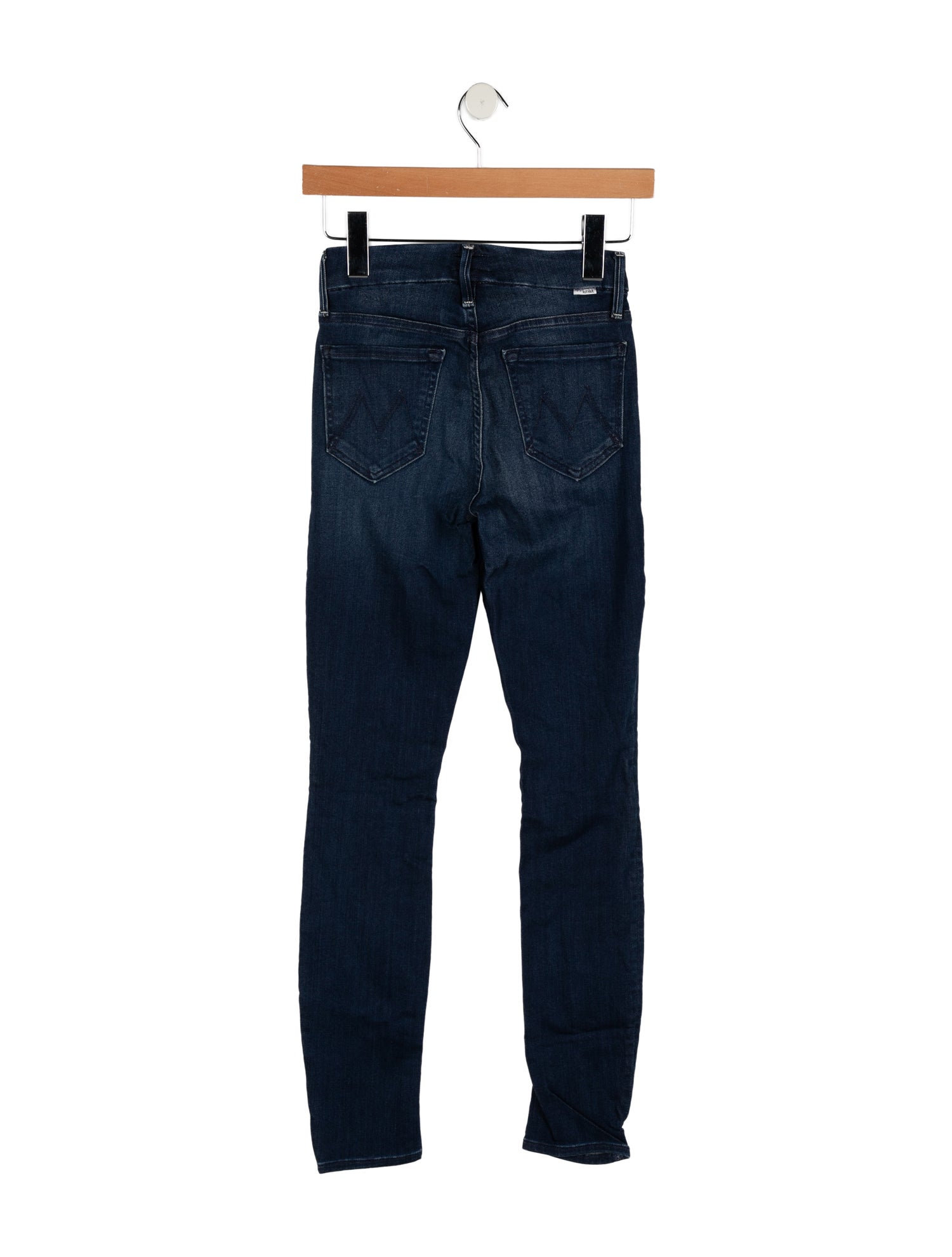 Mother Mid-Rise Skinny Leg Jeans