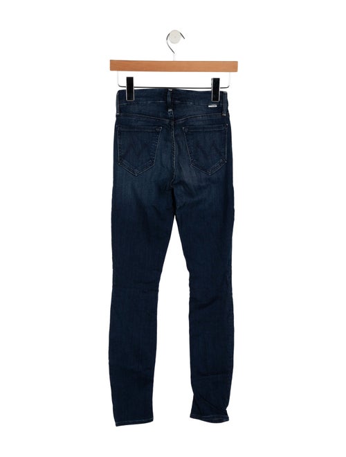 Mother Mid-Rise Skinny Leg Jeans