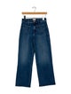Mother Mid-Rise Wide Leg Jeans