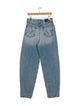Mother The Fangirl Button Skimp Cuff Straight Leg Jeans