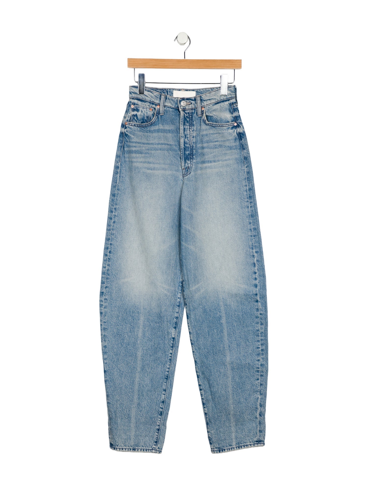 Mother High-Rise Straight Leg Jeans