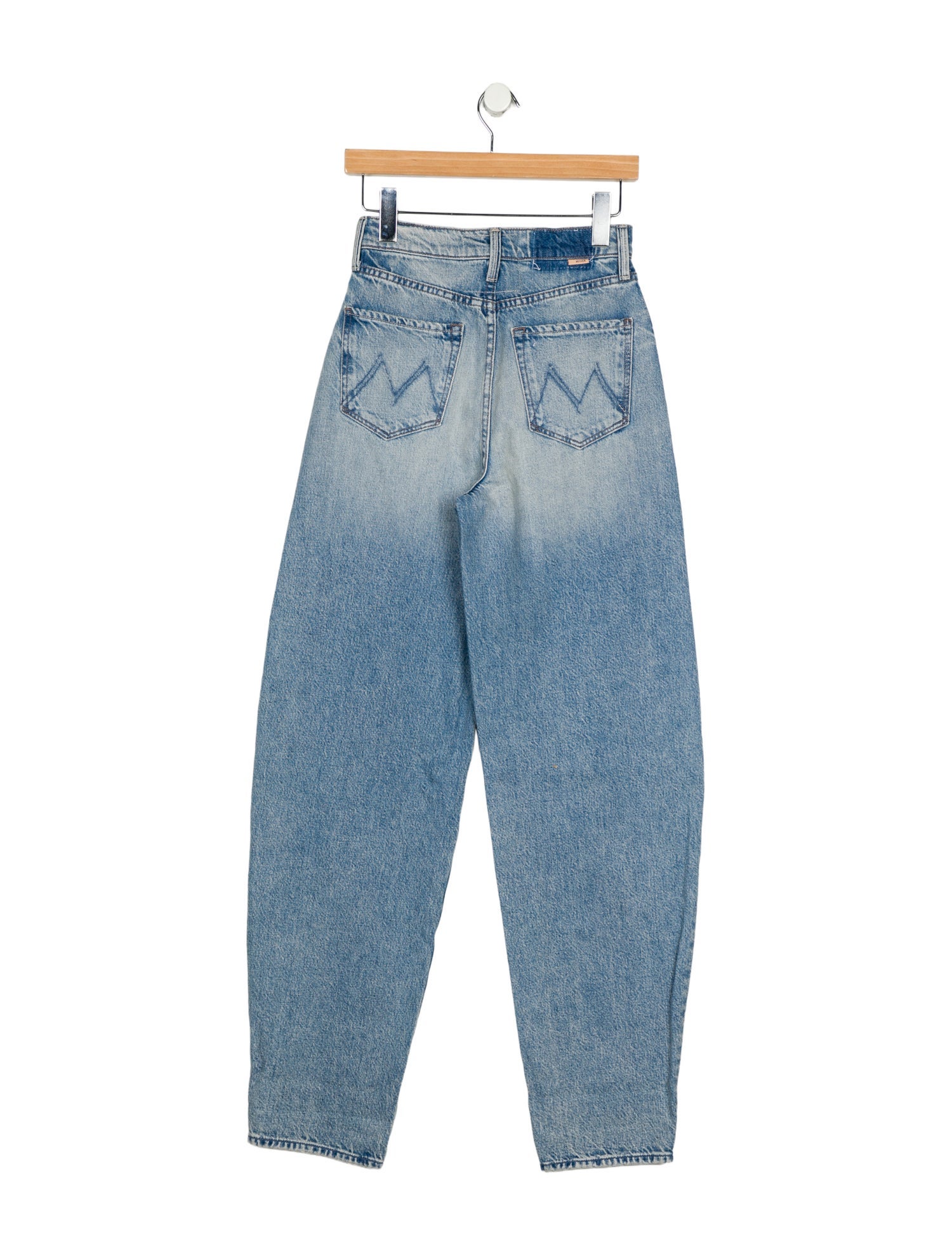 Mother High-Rise Straight Leg Jeans