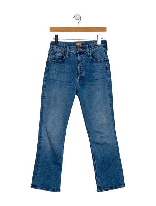 Mother Mid-Rise Straight Leg Jeans
