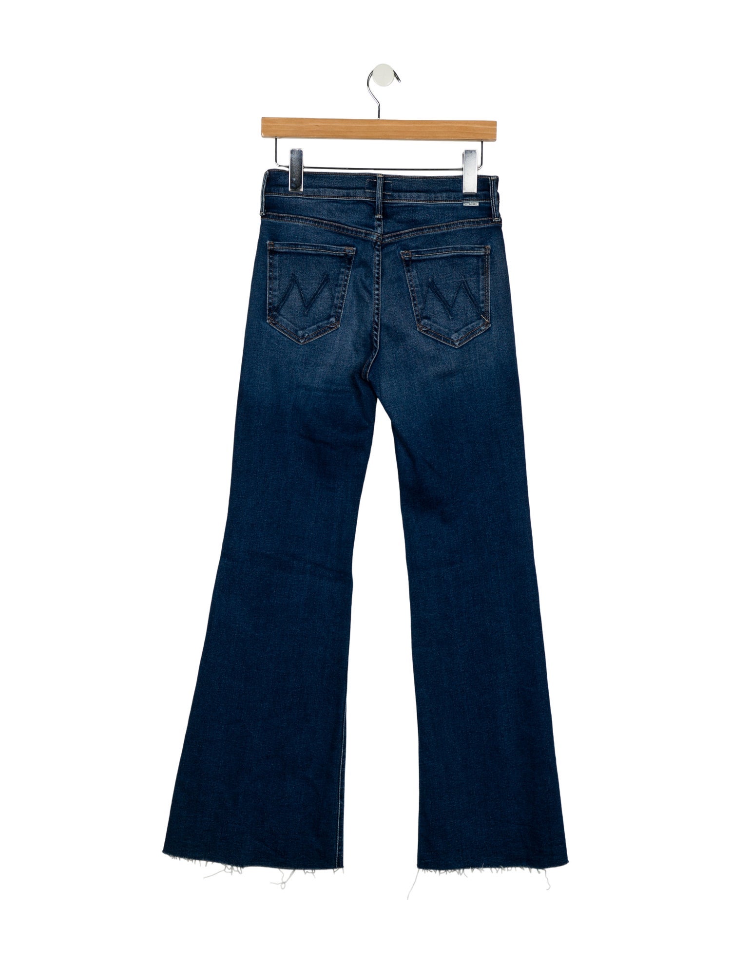 Mother Mid-Rise Wide Leg Jeans