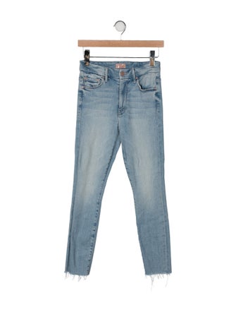 Mother High-Rise Skinny Leg Jeans
