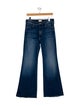 Mother Mid-Rise Wide Leg Jeans