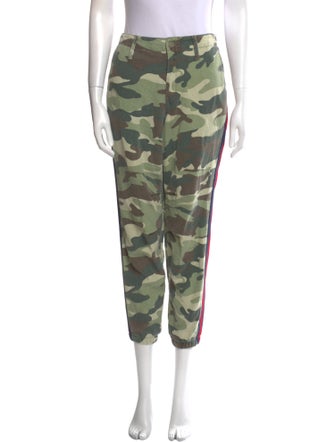 Mother Printed Skinny Leg Pants