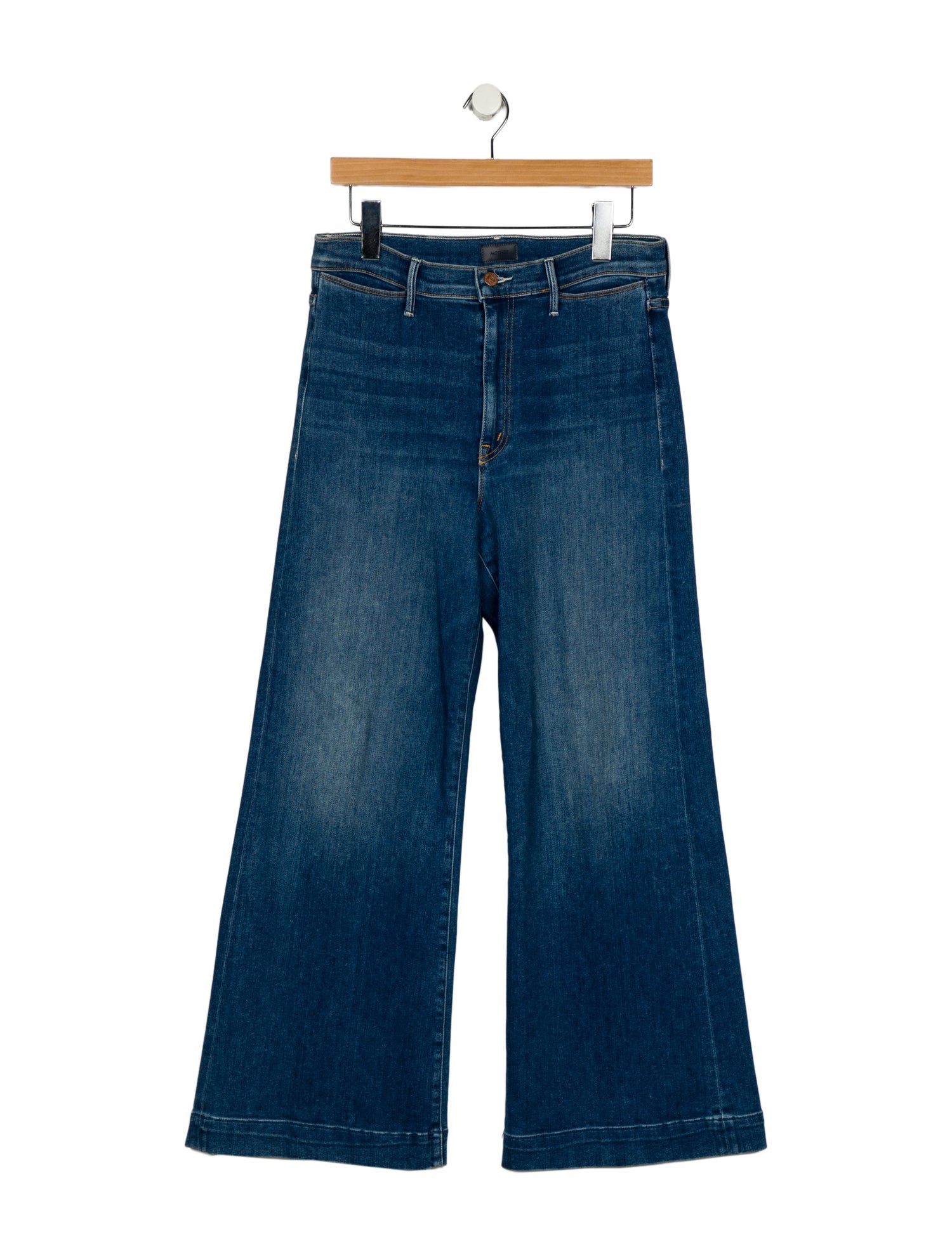 Mother High-Rise Wide Leg Jeans